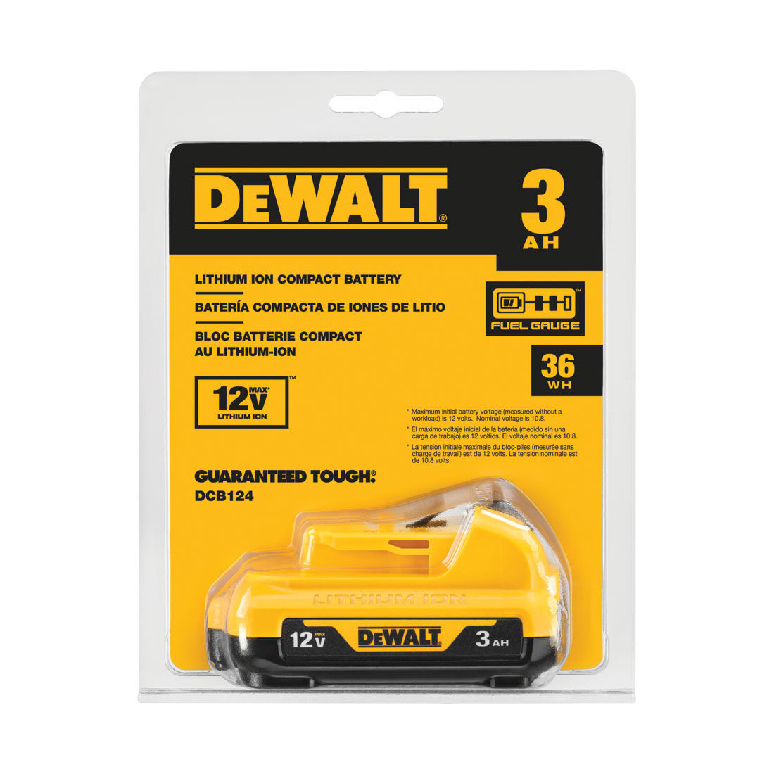DeWALT XR 12V 3.0Ah Battery, , scaau_hi-res