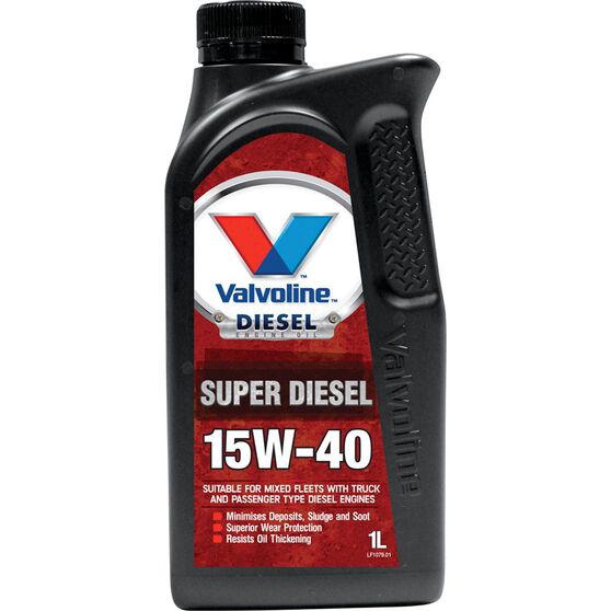 Valvoline Super Diesel Engine Oil 15W40 1 Litre Supercheap Auto