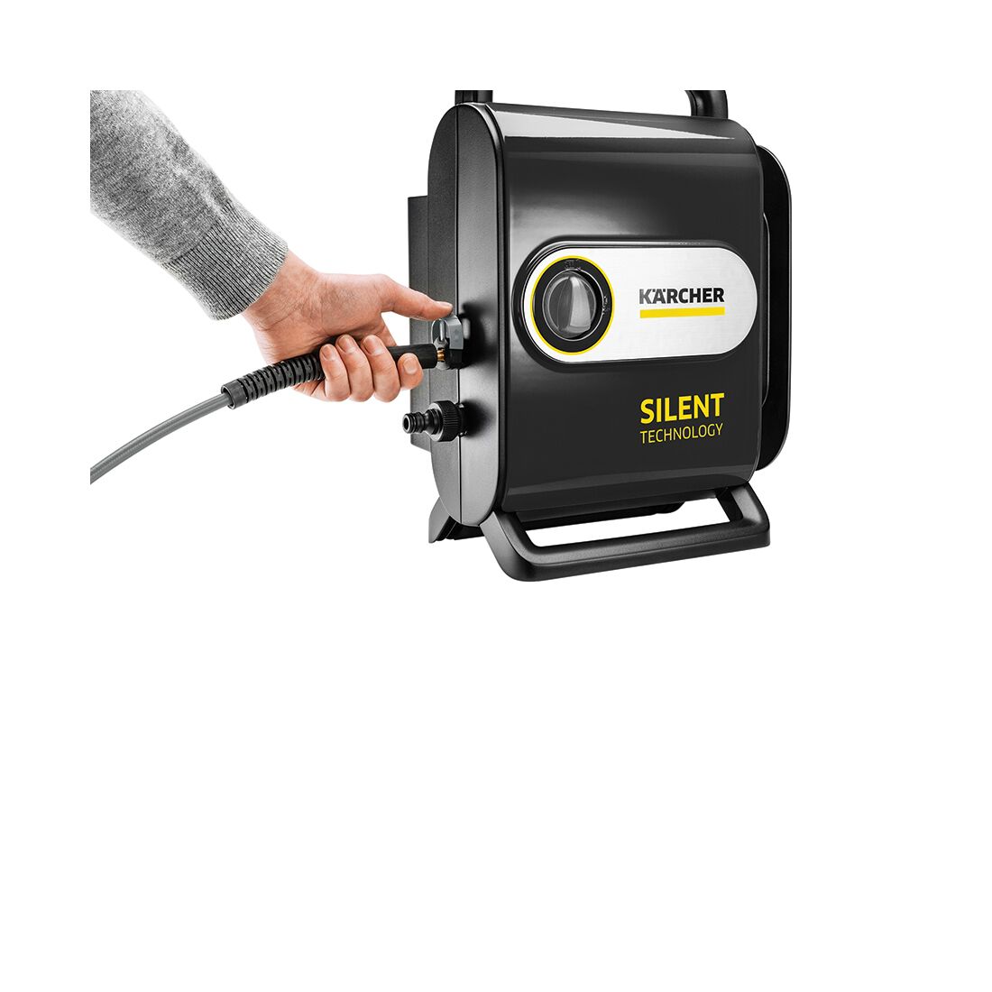 Karcher K Silent Anniversary Edition Pressure Washer with EcoBooster - 1950 PSI, , scaau_hi-res