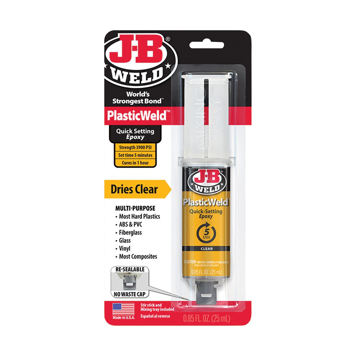 JB Weld PlasticWeld 25ml, , scaau_hi-res