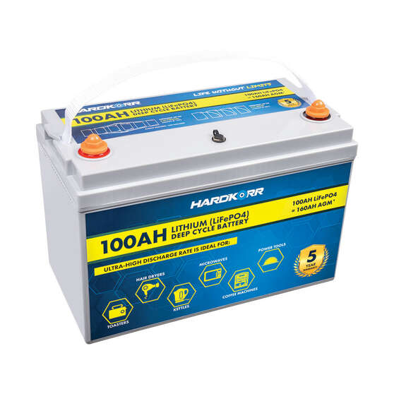 Hardkorr Lithium Battery 100AH, , scaau_hi-res