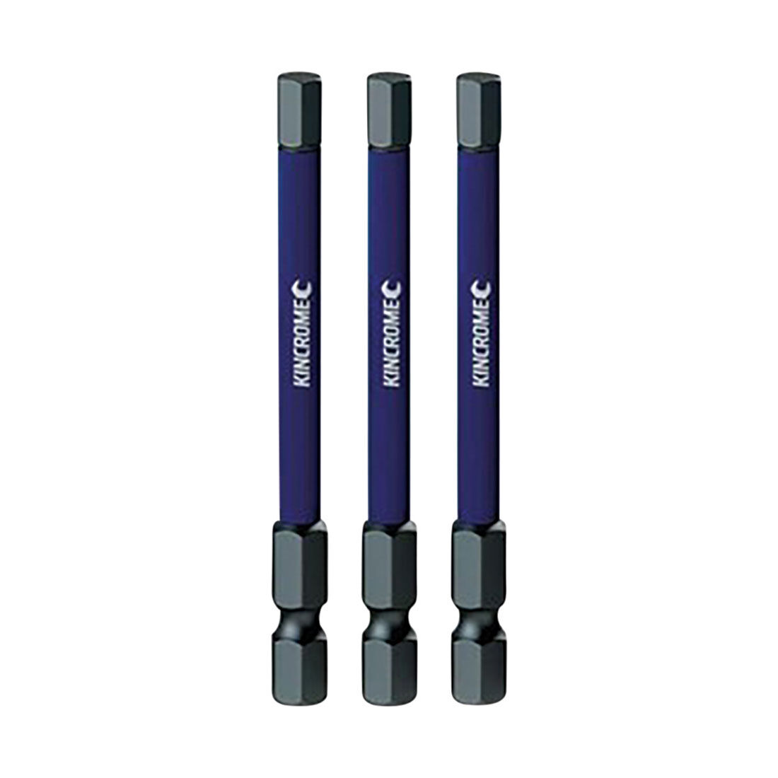 Kincrome Hex 6mm Impact Bit 75mm 3 Pack, , scaau_hi-res