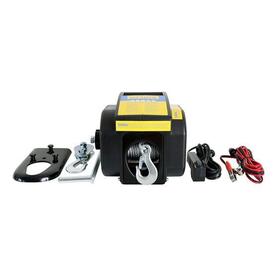 Atlantic Electric Winch 3000lb 9mx5.4mm Supercheap Auto