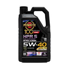 Penrite HPR 5 Engine Oil - 5W-40 5 Litre, , scaau_hi-res