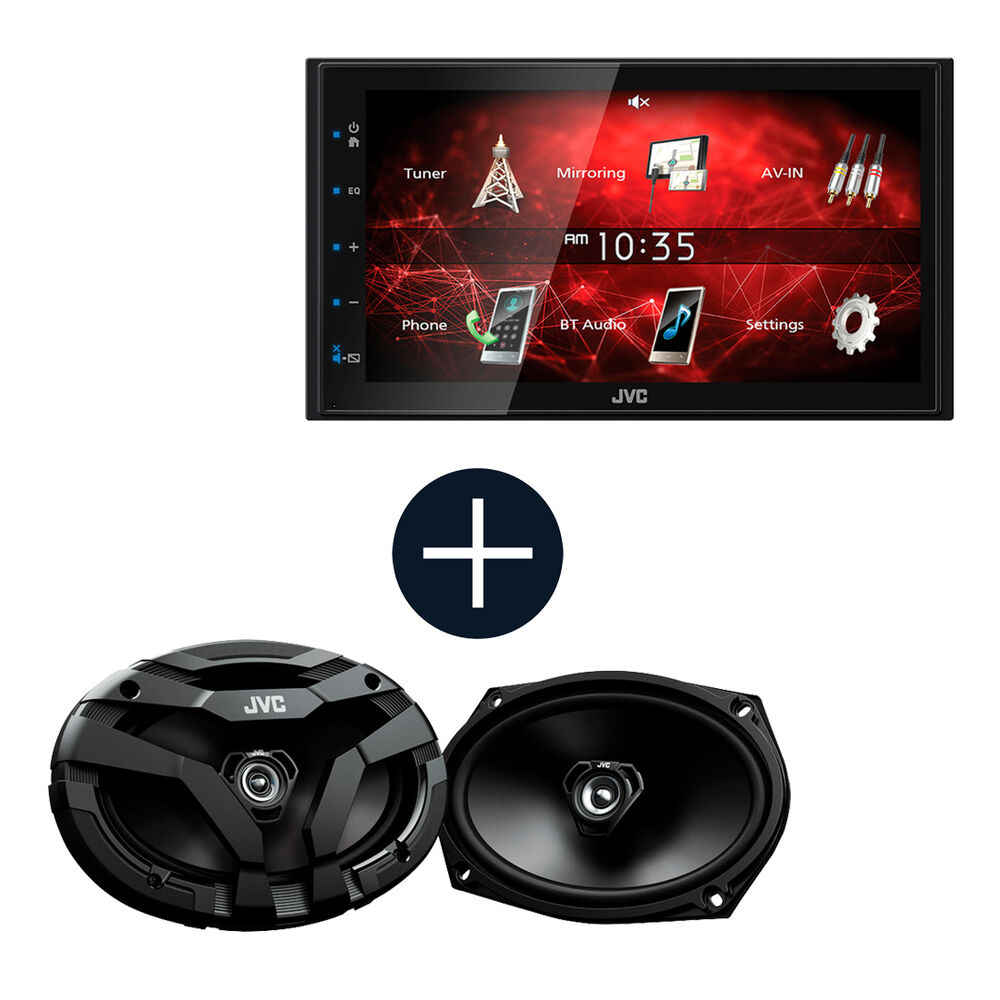 JVC KWM150BT Touchscreen Head Unit Bundle Supercheap Auto