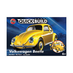 AIRFIX Quick Build VW Beetle Yellow, , scaau_hi-res