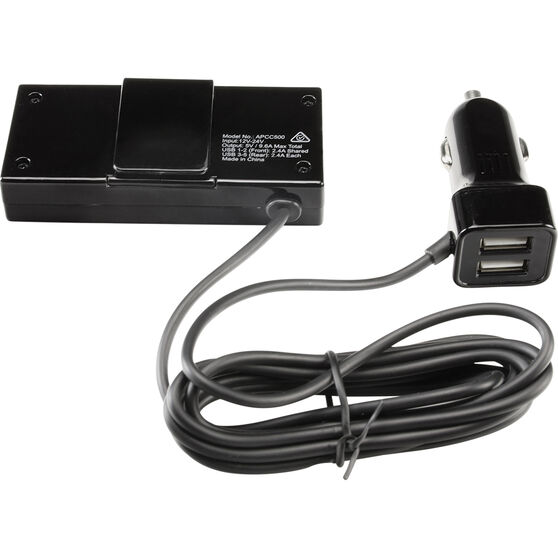 Aerpro 5 Way USB Charger 12V/24V APCC500 Supercheap Auto
