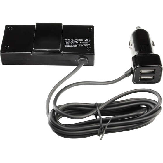 Aerpro 5 Way USB Charger 12V/24V APCC500, , scaau_hi-res
