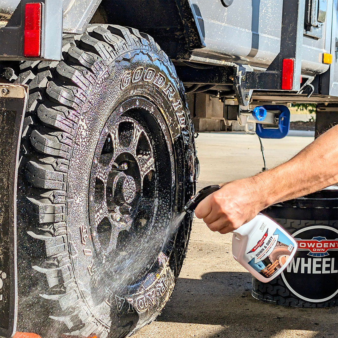 Bowden's Own Down & Dirty Wheel & Tyre Cleaner 770ml, , scaau_hi-res