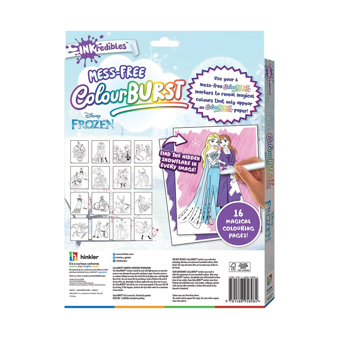 Inkredibles Colour Burst Frozen, , scaau_hi-res