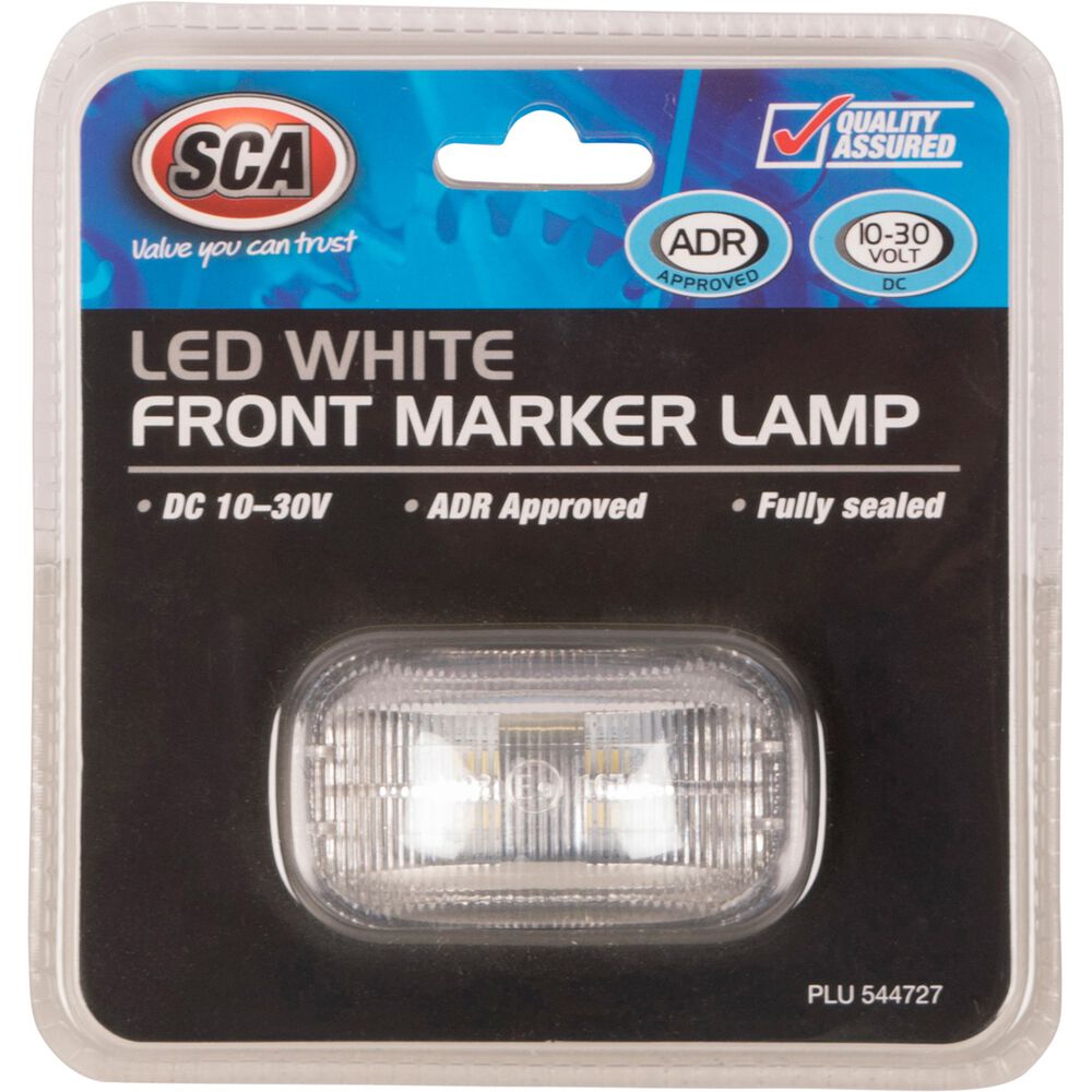 Sca Side Marker Led White 10 30v Supercheap Auto