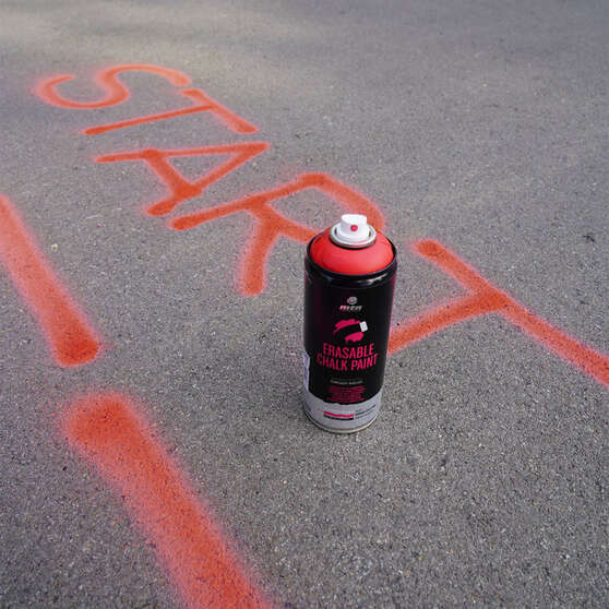 MTN Pro Orange Erasable Chalk Spray Paint  400mL, , scaau_hi-res