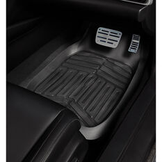 Ridge Ryder Deep Dish Car Floor Mats - Black Front Pair, , scaau_hi-res