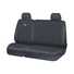 Ridge Ryder Canvas Ute Seat Covers Charcoal/Black Piping Adjustable Headrests Front (without cut out) 301SAB, , scaau_hi-res