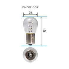 ENDURALIGHT Automotive Globes - Indicator/ Reverse 24V, 21W, BA15S, , scaau_hi-res