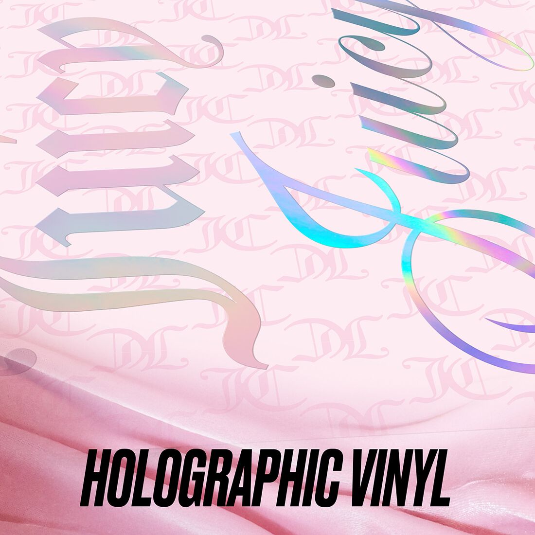 Juicy Couture 2PK Metallic Vinyl Decal Print - Pink/Silver, , scaau_hi-res