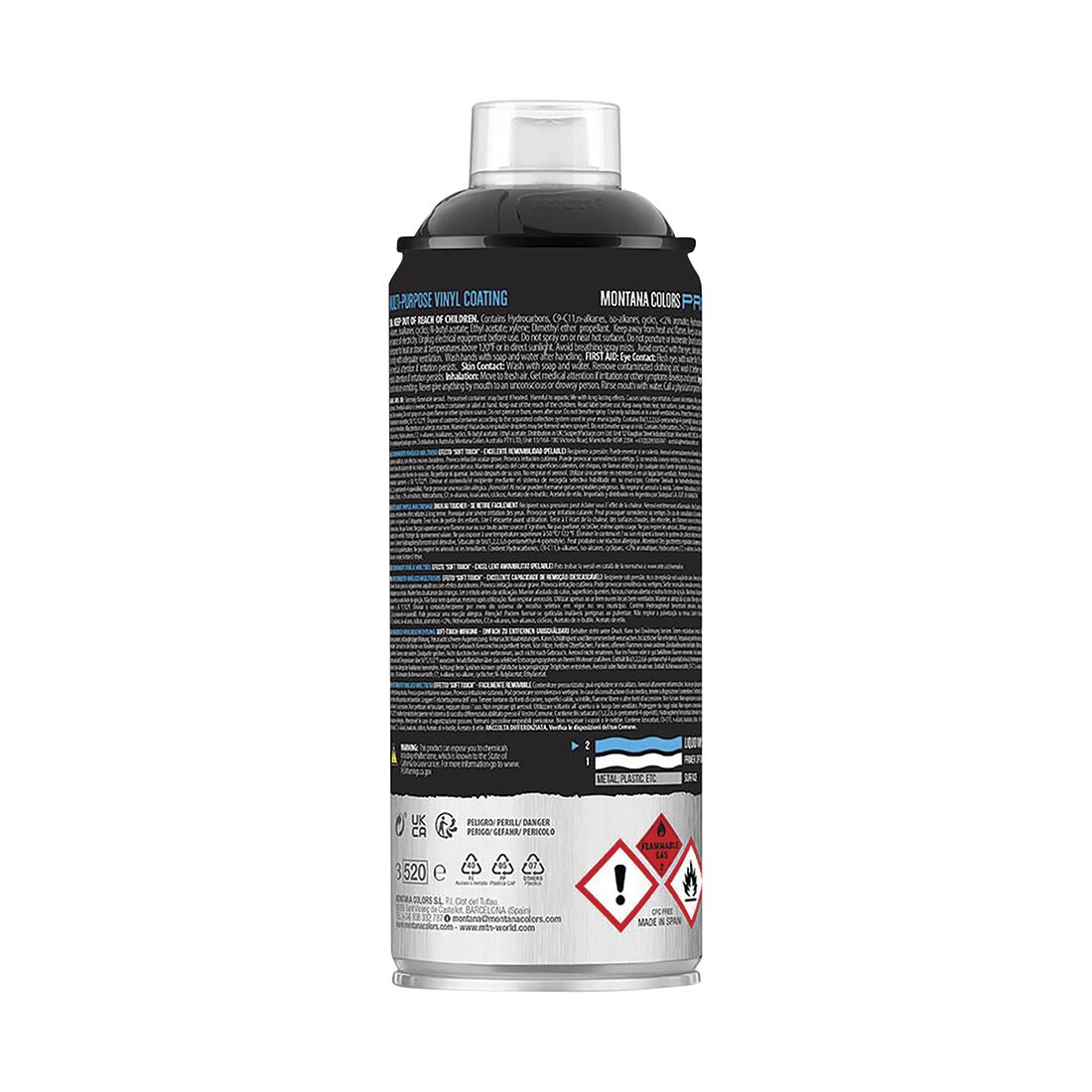 MTN Pro Removable Peel Coating - Metallic Black 400mL, , scaau_hi-res