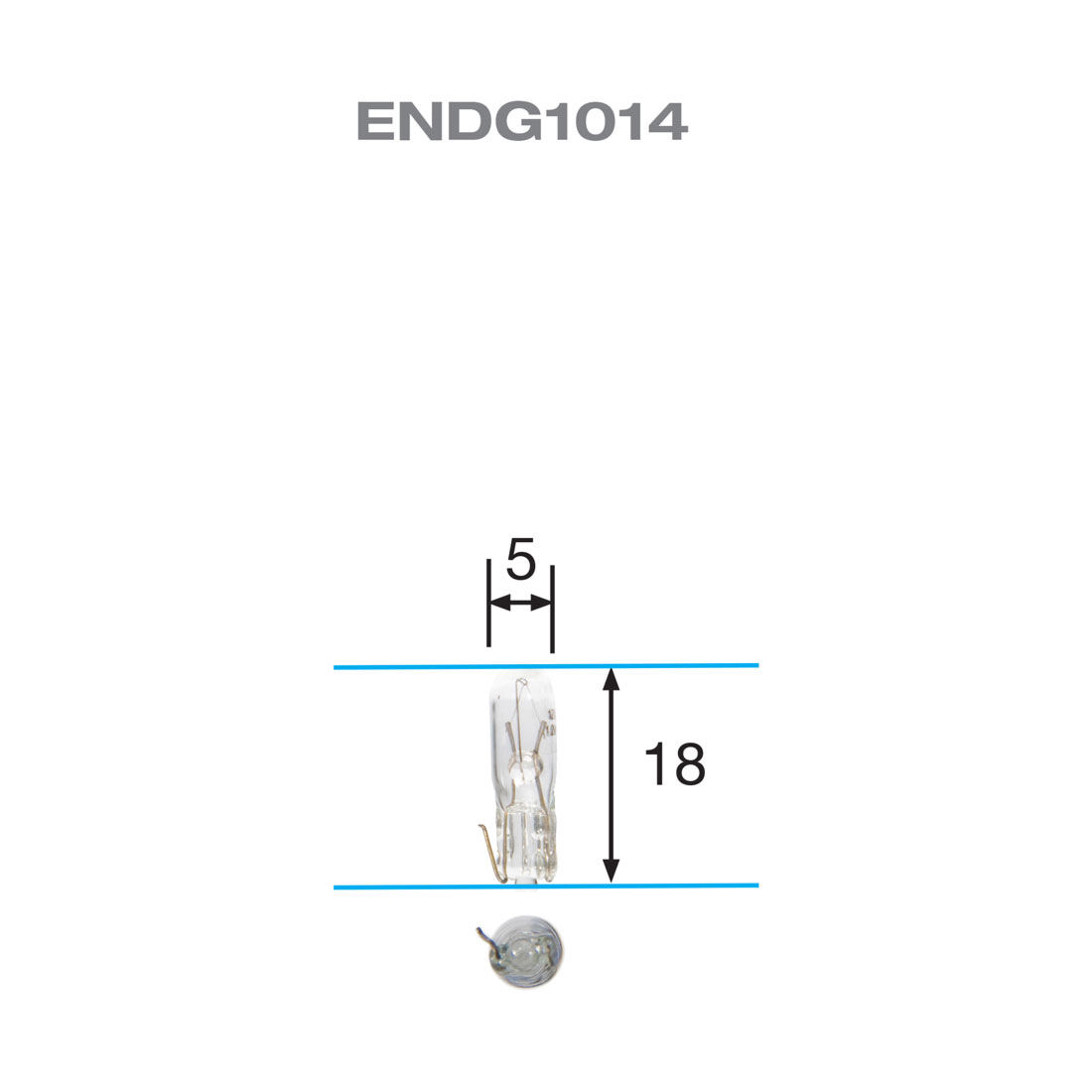 ENDURALIGHT Automotive Globes - Wedge 12V, 1.2W, T-5, , scaau_hi-res