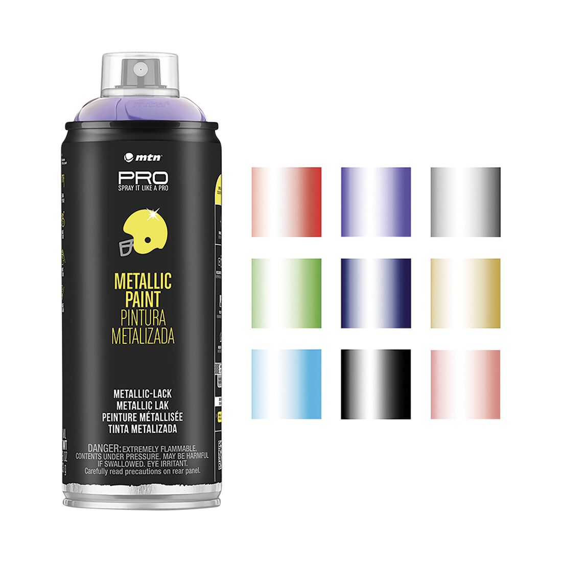 MTN Pro Metallic Violet Spray Paint 400mL, , scaau_hi-res