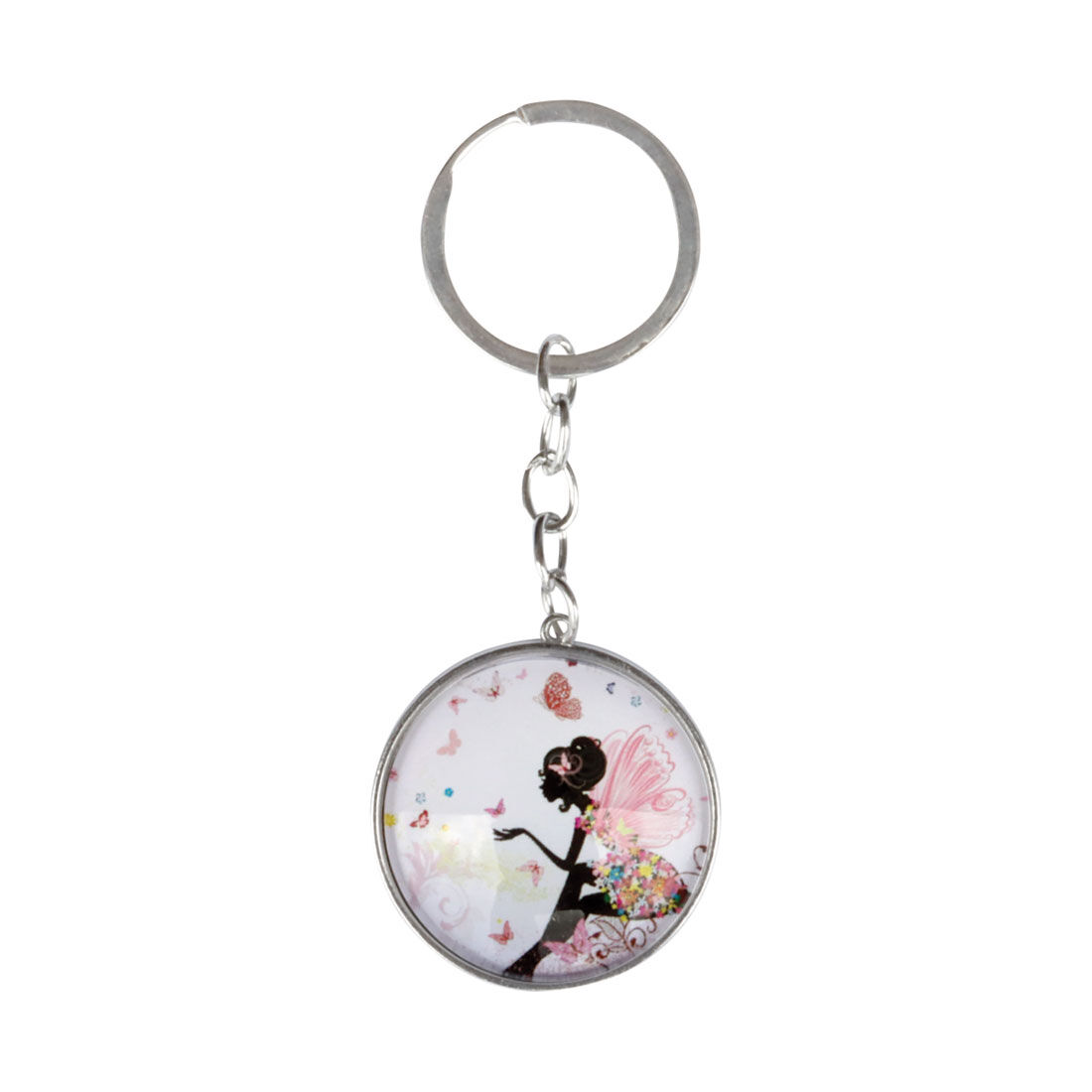 NBCF Pink Ribbon Fairies Keyring, , scaau_hi-res