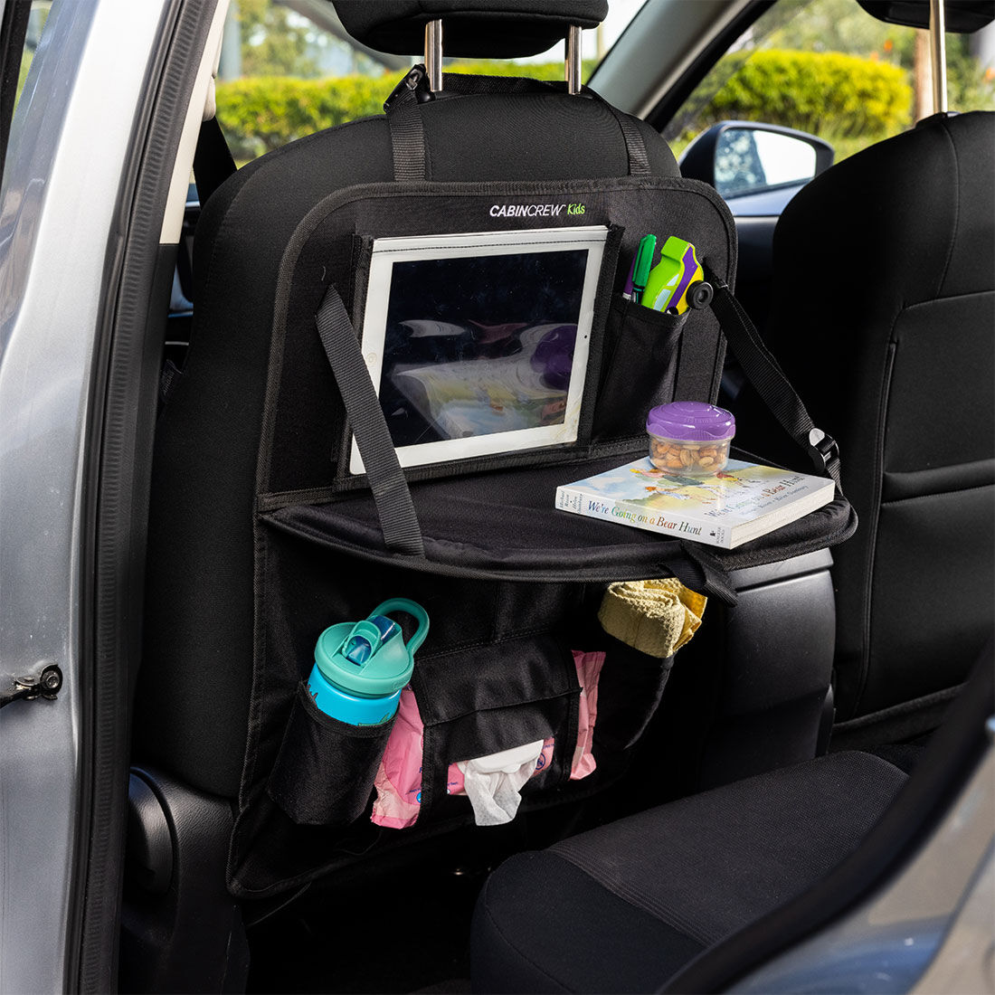 Car seat organiser with tray 2025