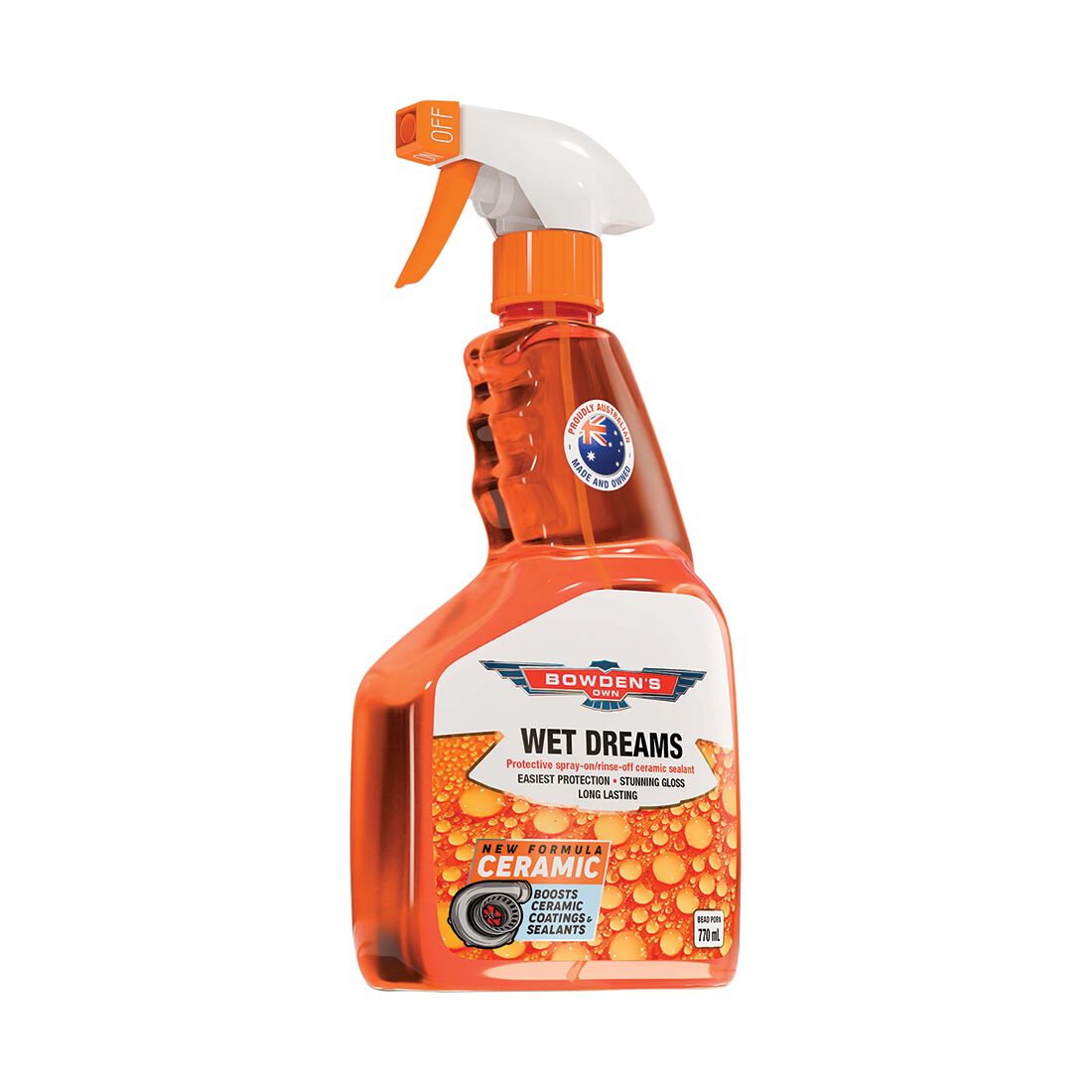 Bowden's Own Wet Dreams V2 Ceramic Sealant 770mL, , scaau_hi-res