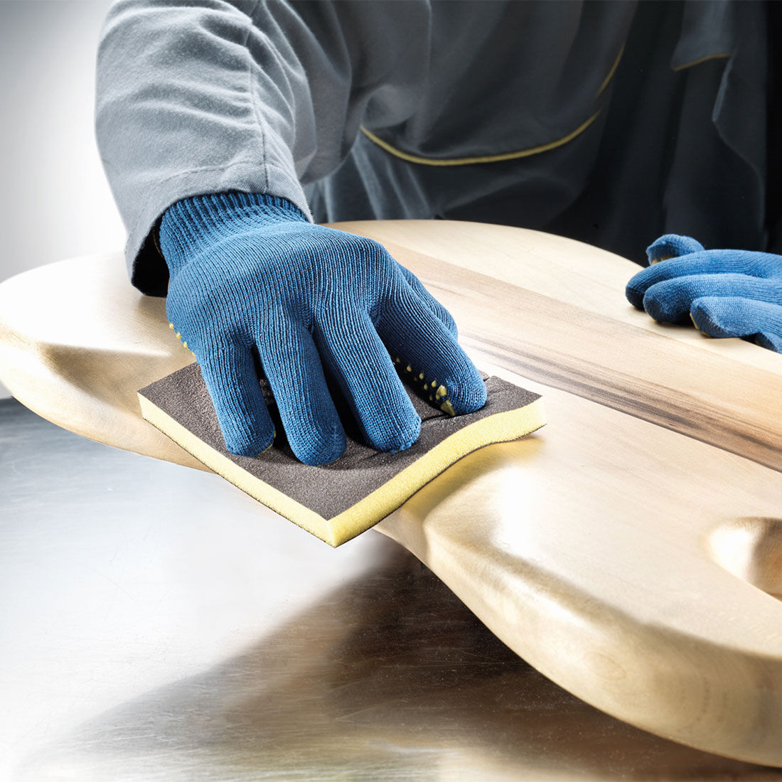 SIA Abrasives Sanding Pad 2 Pack Fine - Siasponge 7983, , scaau_hi-res