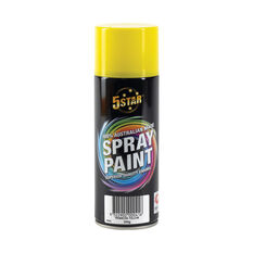 5 Star Enamel Spray Paint Primrose Yellow 250g, , scaau_hi-res