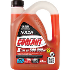 Nulon Red Long Life Anti-Freeze / Anti-Boil Concentrate Coolant - 2.5 Litre, , scaau_hi-res