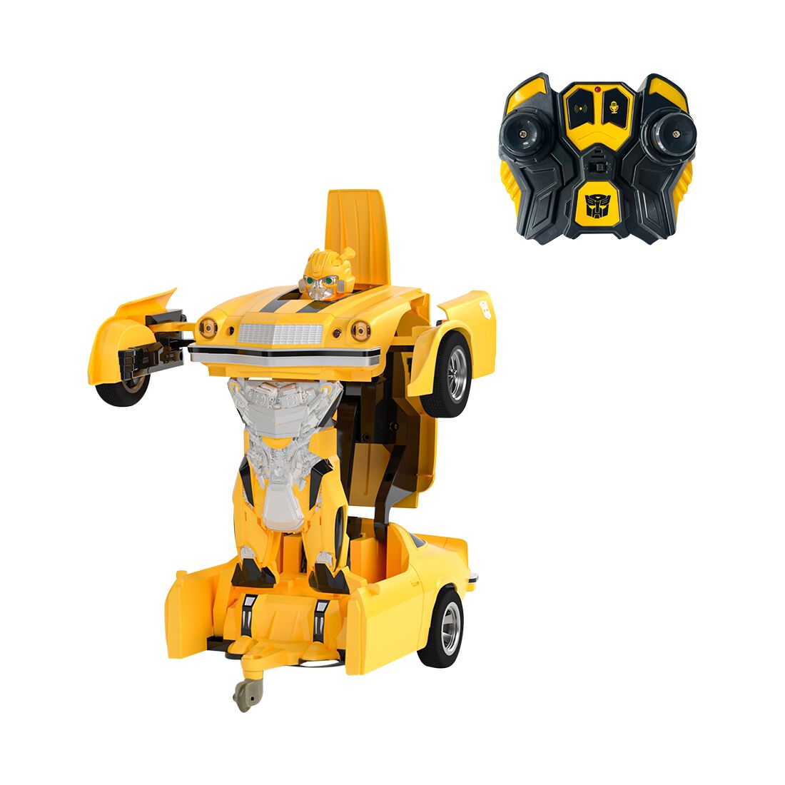 Remote control transformer bumblebee top