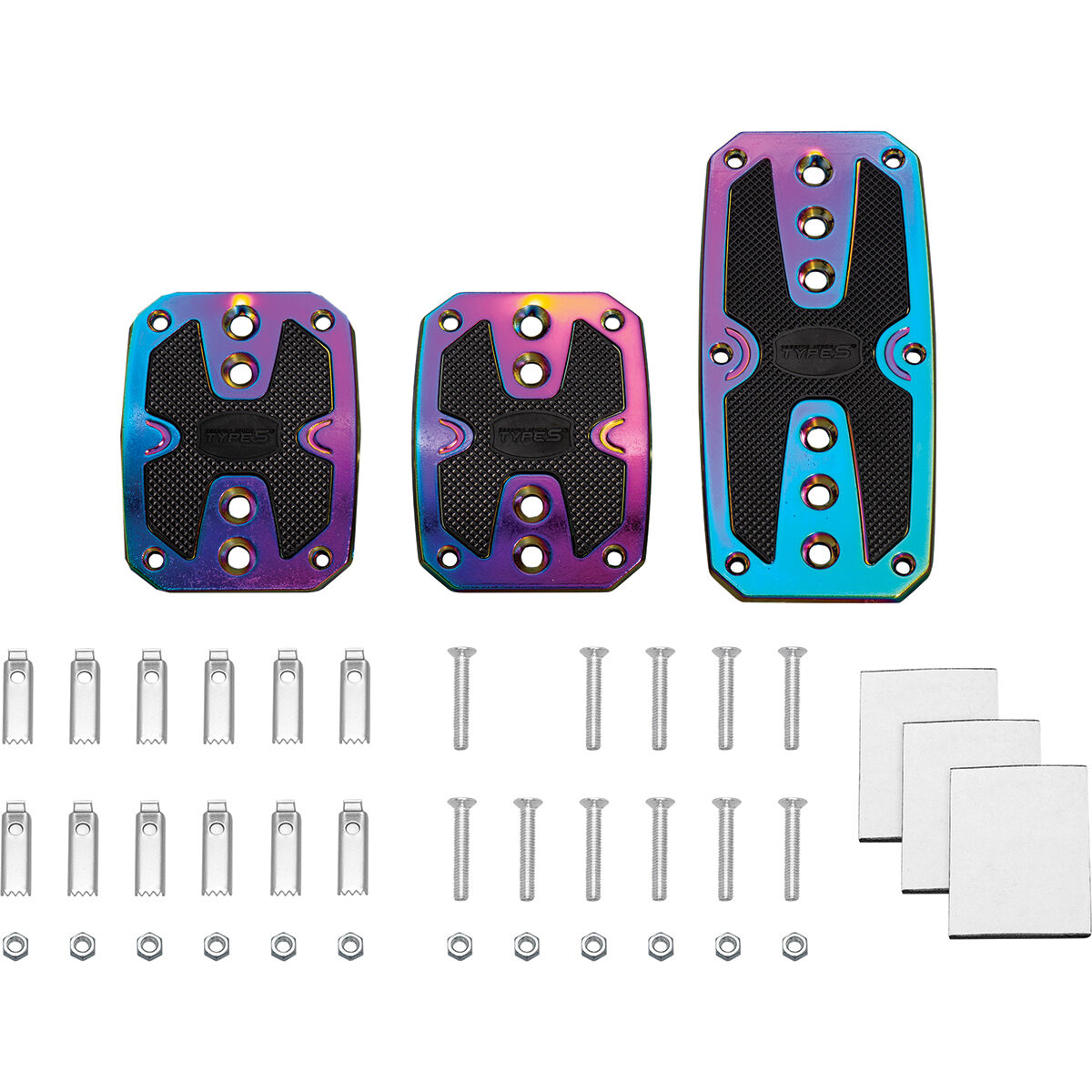 TypeS Neo Chrome Pedal Pads Manual, , scaau_hi-res