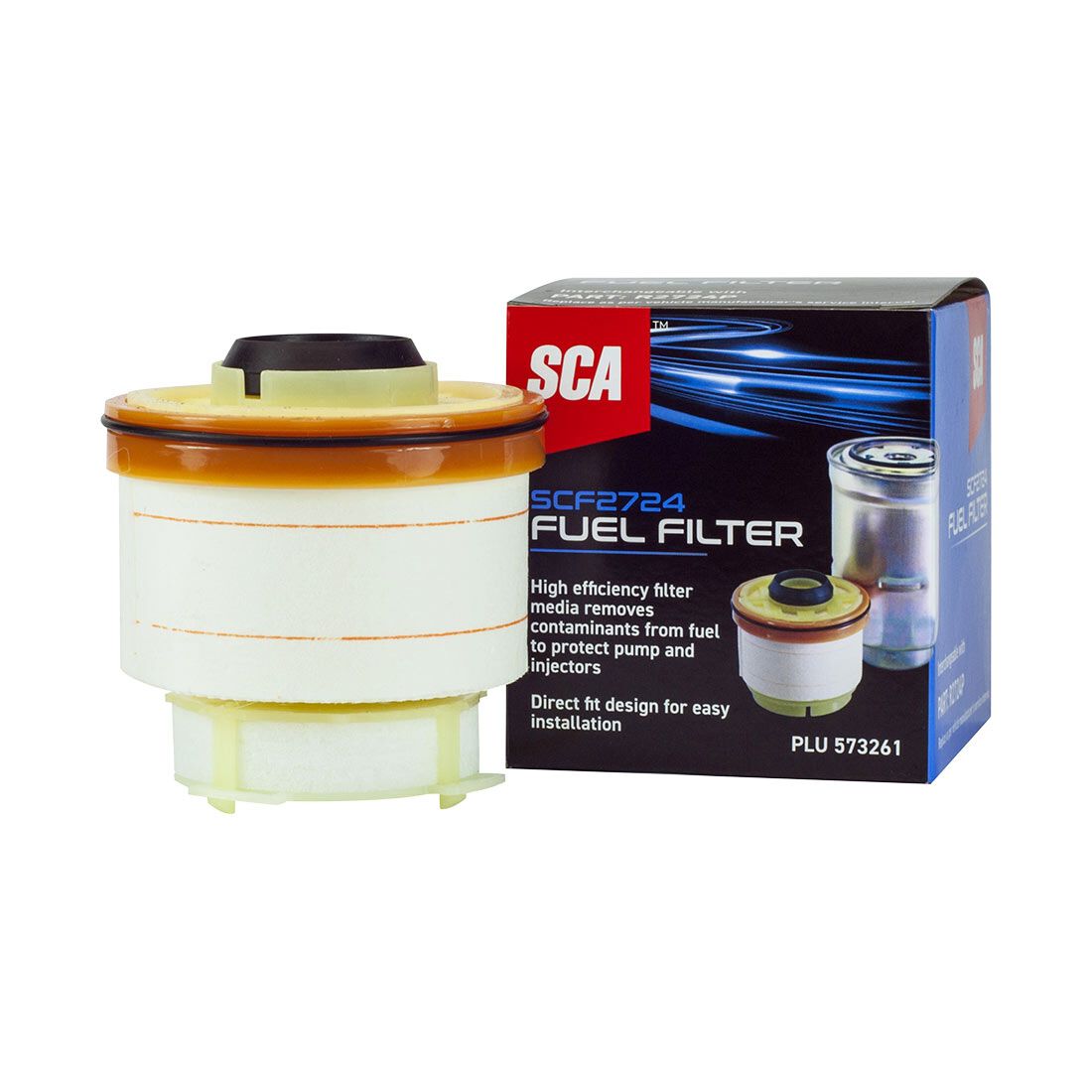 SCA Fuel Filter SCF2724 (Interchangeable with R2724P), , scaau_hi-res