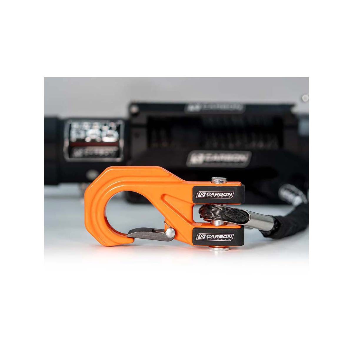 Carbon Offroad MegaPro Winch Hook Orange, , scaau_hi-res