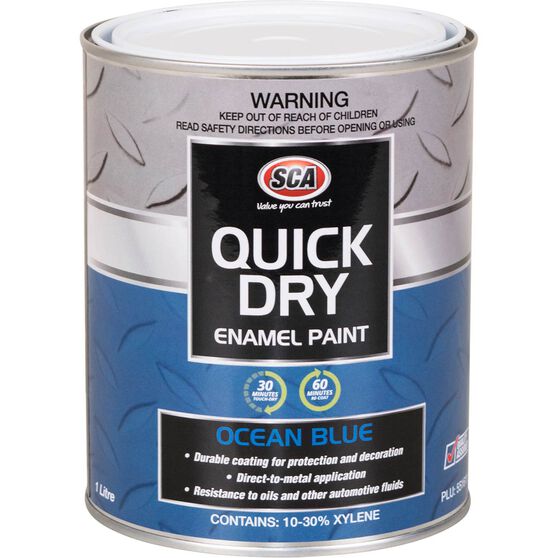 SCA Quick Dry Enamel, Blue - 1 Litre, , scaau_hi-res