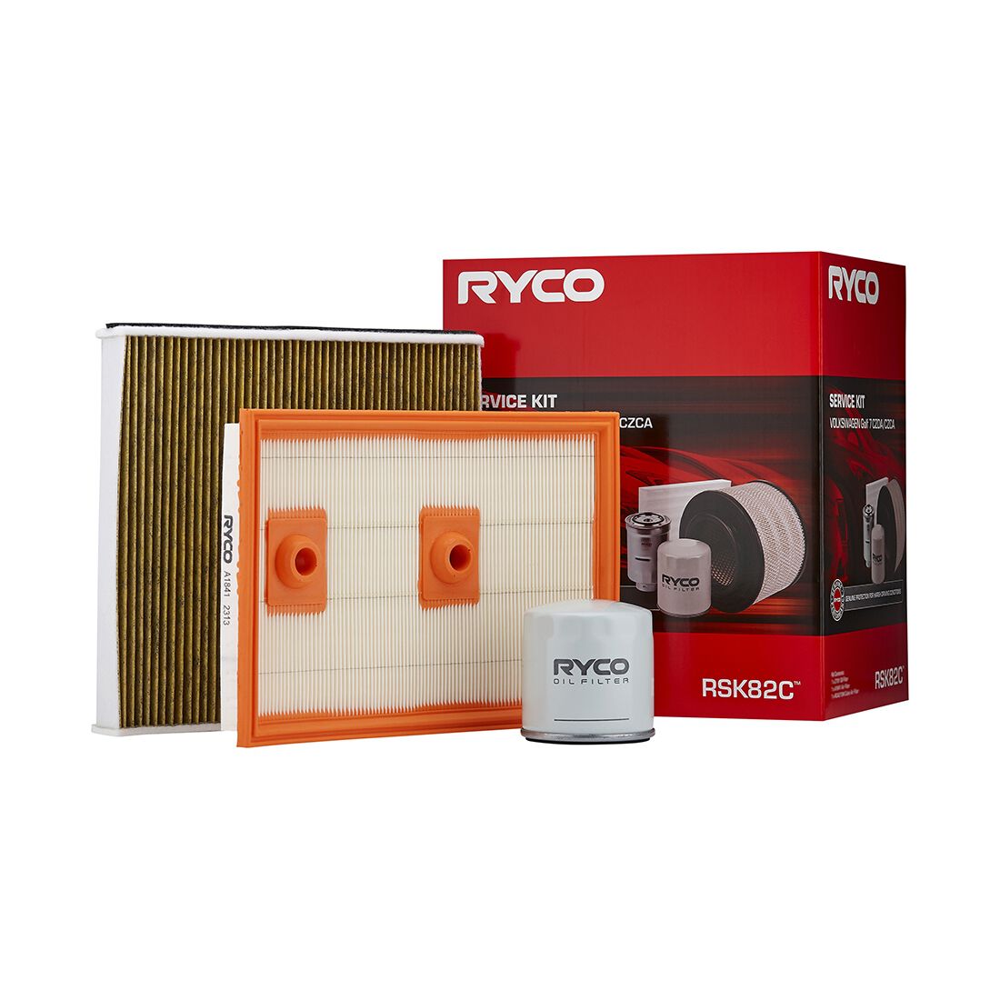 Ryco Filter Service Kit Includes Cabin Air Filter - RSK82C, , scaau_hi-res
