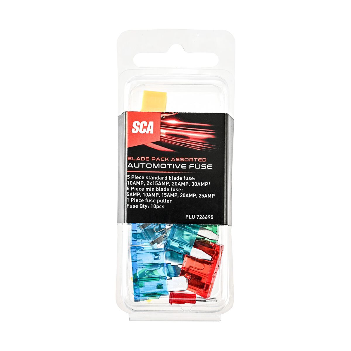 SCA Automotive Fuses - Assorted, 11 Pack, , scaau_hi-res