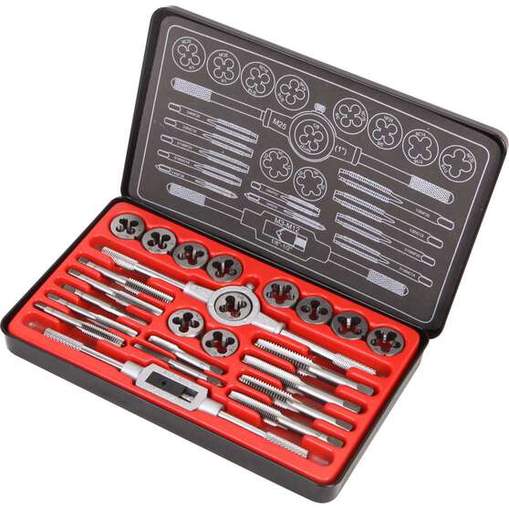 ToolPRO Tap and Die Set Imperial 24 Piece, , scaau_hi-res