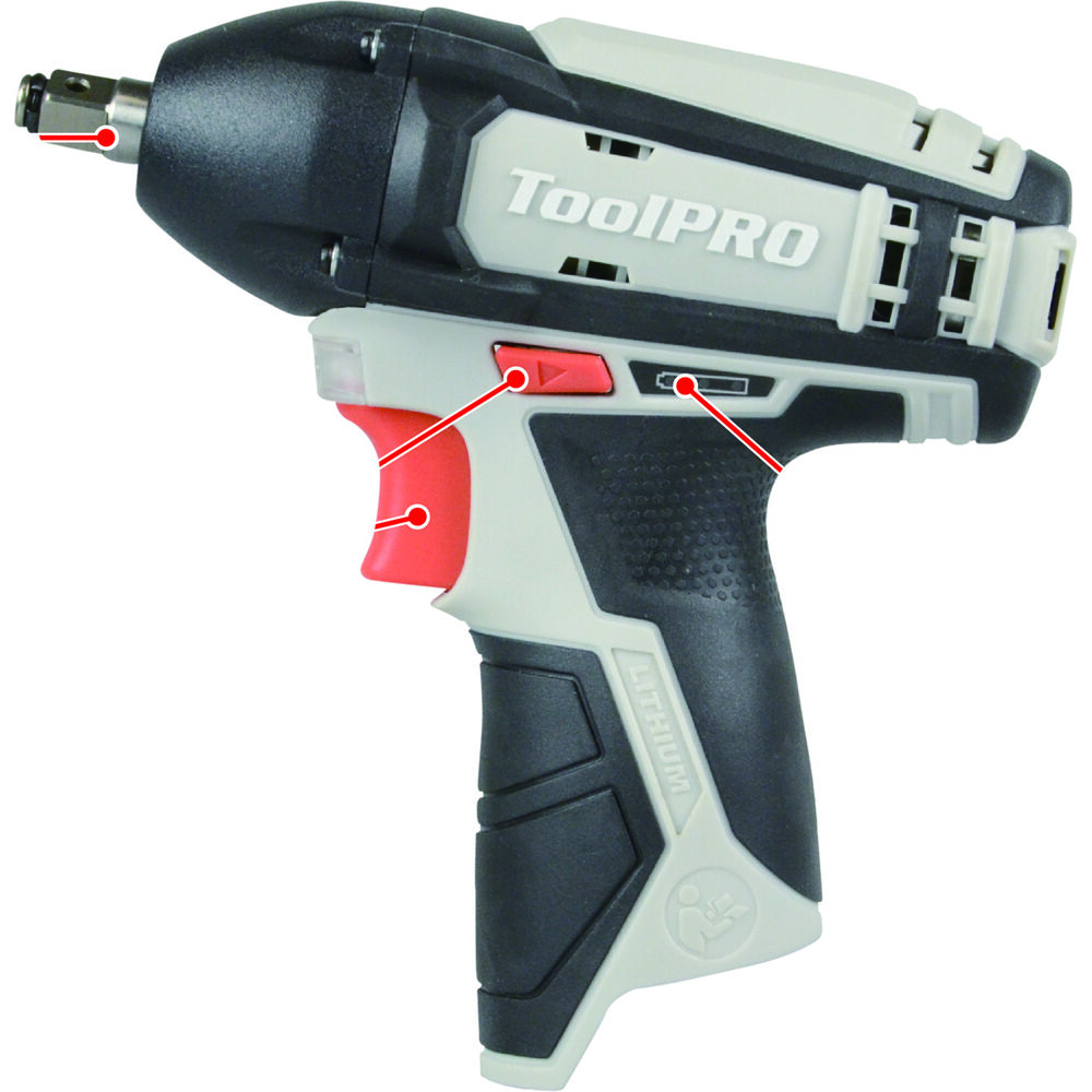 ToolPRO Impact Wrench Skin 12V Supercheap Auto
