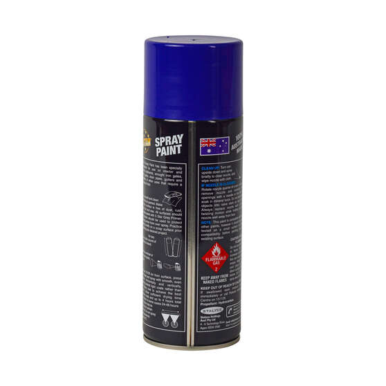 5 Star Enamel Spray Paint Blue 250g, , scaau_hi-res