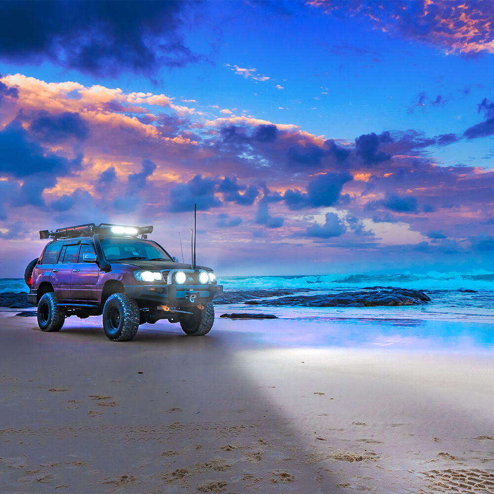 Ridge Ryder Laser LED Driving Light Bar w/ harness 24" 130W