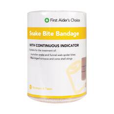 First Aider's Choice Snake Indicator Bandage 10cmx10m, , scaau_hi-res