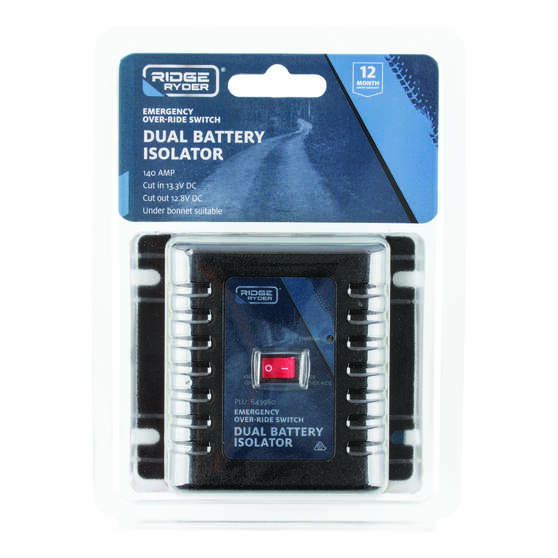 Ridge Ryder 140 Amp Dual Battery Isolator, , scaau_hi-res