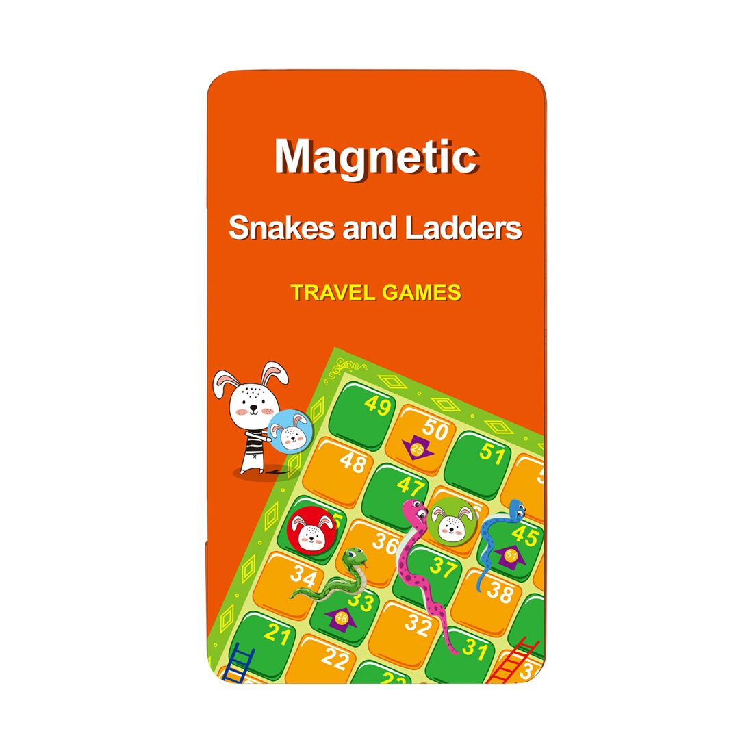Snakes & Ladders Magnetic Travel Game, , scaau_hi-res