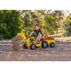 Pedal Tractor With Trailer, , scaau_hi-res
