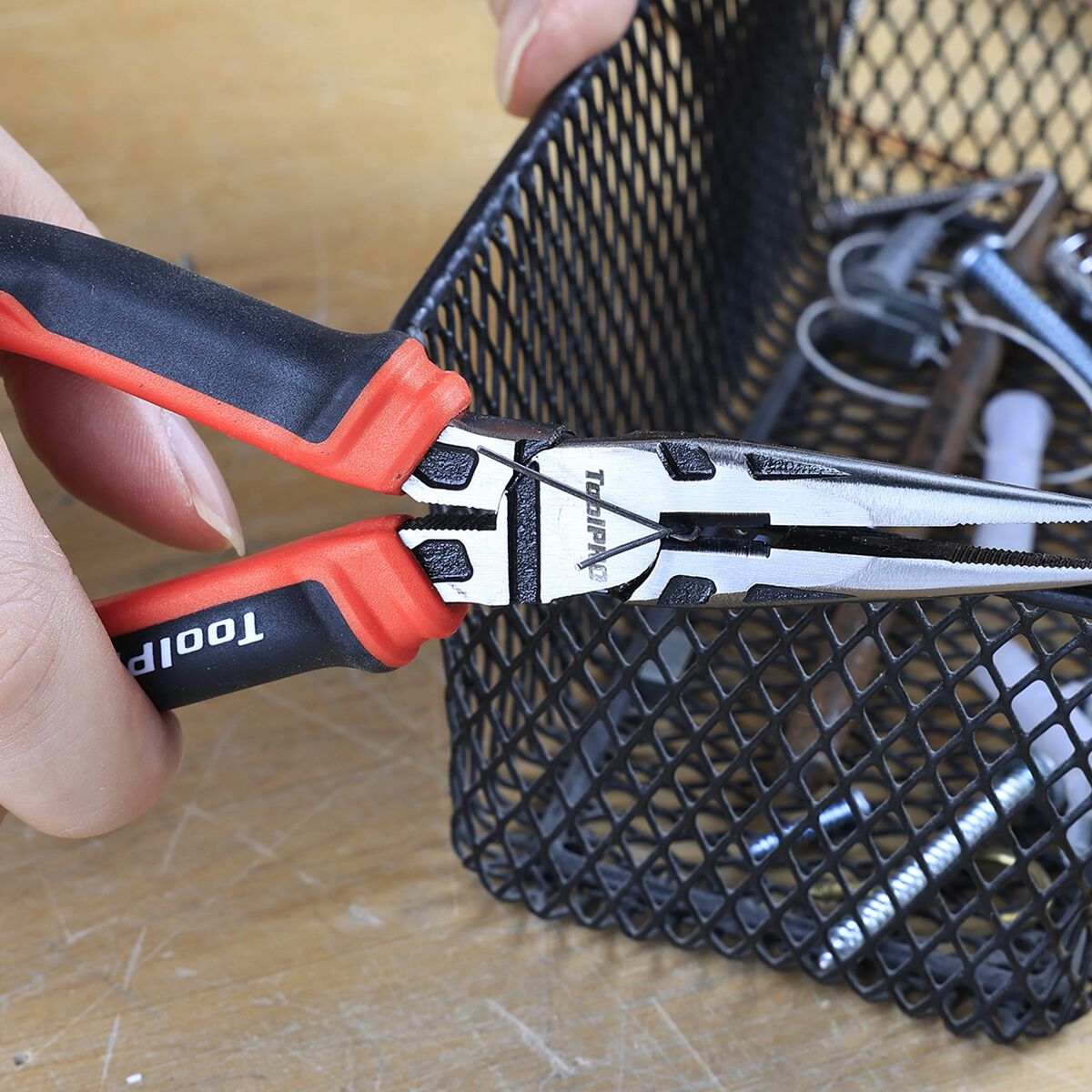 ToolPRO Long Nose Pliers 200mm, , scaau_hi-res