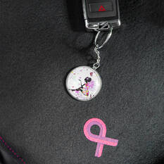 NBCF Pink Ribbon Fairies Keyring, , scaau_hi-res