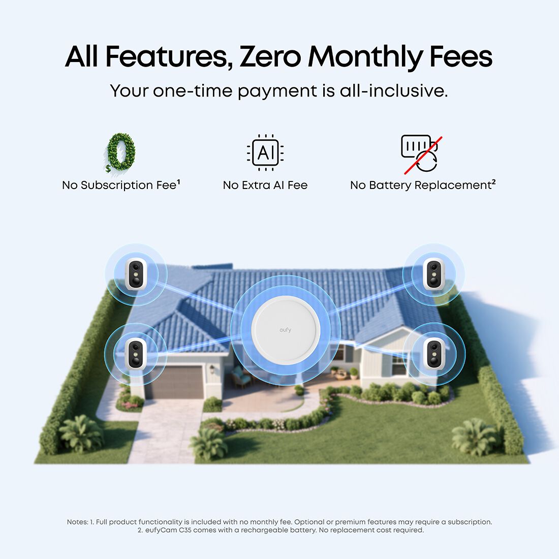 Eufy C35 1080p 4-Cam Kit with HomeBase Mini, , scaau_hi-res