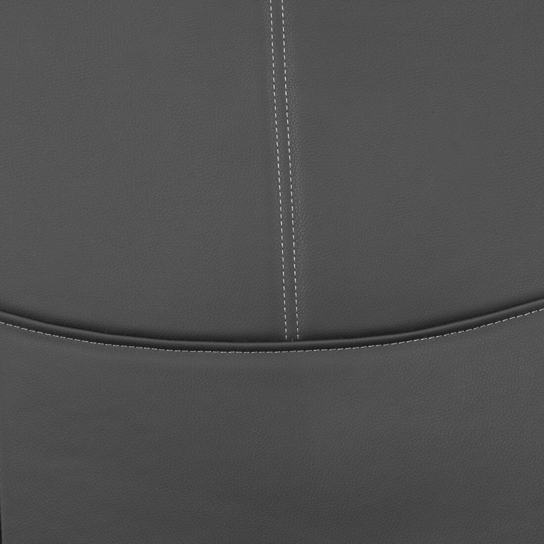 SCA Leather Look Stitch Seat Covers Black & Grey, Adjustable Headrests, Airbag Compatible, Size 30A, , scaau_hi-res