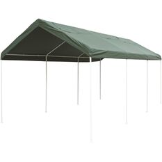 CoverALL+ Temporary Carport Replacement Tarp Deluxe, Green - 3m x 6m, , scaau_hi-res