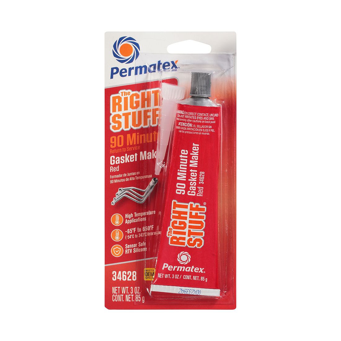 Permatex The Right Stuff 90 Minute Gasket Maker Red 85g, , scaau_hi-res